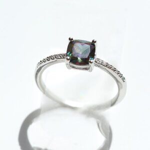925 Sterling Silver Alexandrite Ring